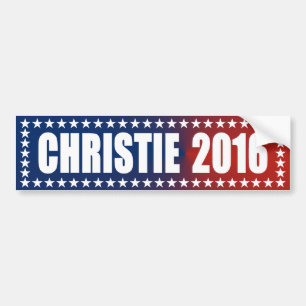 クリスChristie 2016のバンパーステッカー バンパーステッカー