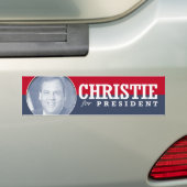 クリスCHRISTIE 2016年 バンパーステッカー (車上)