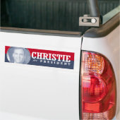 クリスCHRISTIE 2016年 バンパーステッカー (トラック上)