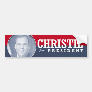 クリスCHRISTIE 2016年 バンパーステッカー