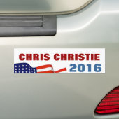 クリスChristie 2016年 バンパーステッカー (車上)