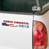 クリスChristie 2016年 バンパーステッカー (トラック上)