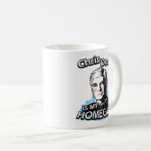 クリスDoddは私のhomegirlです コーヒーマグカップ (正面右)
