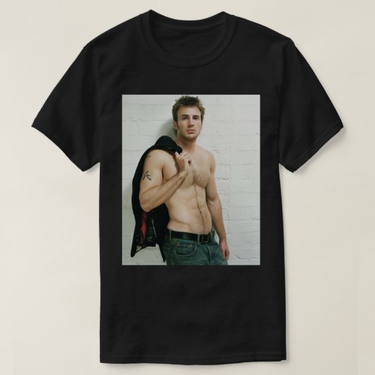 クリスevans 5 tシャツ (デザイン正面)