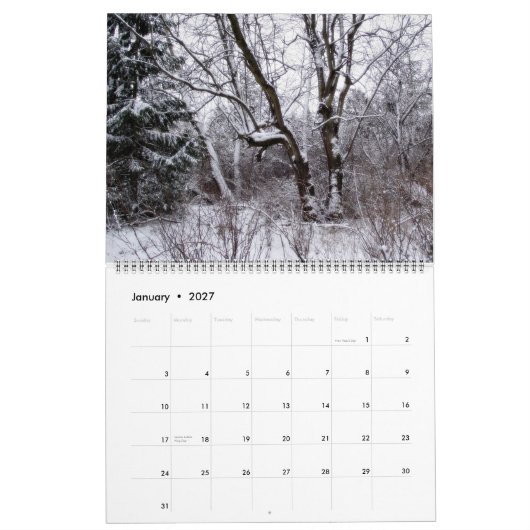 クリスOsbornの写真撮影2015のカレンダー カレンダー (1月 2027)
