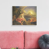 クリタイひまわりの花に変身1688 (油 キャンバスプリント (インサイチュ (リビング))