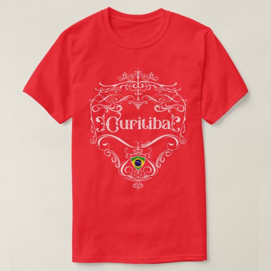 クリチバヴィンテージデザイン1 Tシャツ (デザイン正面)
