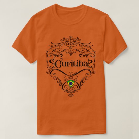 クリチバヴィンテージデザイン Tシャツ (デザイン正面)