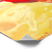 クリチートビーチ,ウェールズ,家族,休暇,ヴィンテージ ポスター (角)