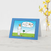 クリッおもしろいケット誕生日カード カード (黄色い花)