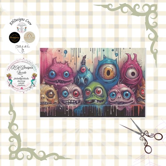 クリッお洒落鮮やかタの切り離 薄葉紙