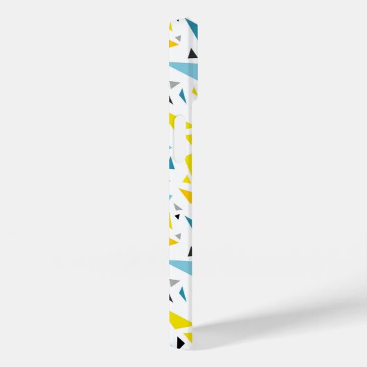 クリックお気に入りのデザインへ黄色と青の三角形 Case-Mate iPhoneケース (裏面 / 右)