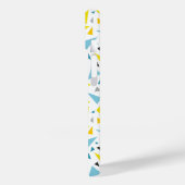 クリックお気に入りのデザインへ黄色と青の三角形 Case-Mate iPhoneケース (裏面 / 左)