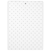 クリックしてカスタマイズ グレーをお好きな色に変更 クリップボード (裏面)