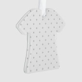 クリックカスタマイズグレーが色に変わる オーナメント (正面)