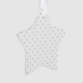 クリックカスタマイズグレーが色に変わる オーナメント (正面)