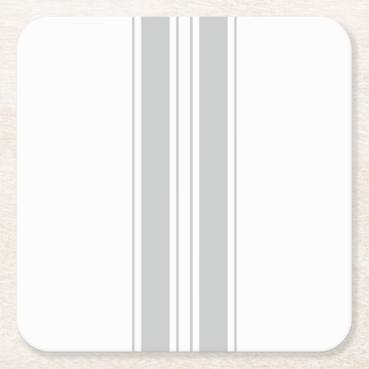 クリックカスタマイズグレーが色に変わる スクエアペーパーコースター (正面)