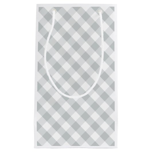 クリックカスタマイズグレーが色に変わる スモールペーパーバッグ (正面)