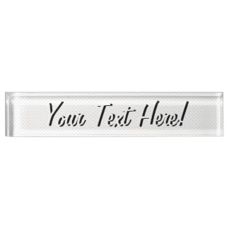 クリックカスタマイズグレーが色に変わる デスクネームプレート