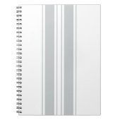 クリックカスタマイズグレーが色に変わる ノートブック (正面)