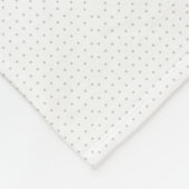 クリックカスタマイズグレーが色に変わる フリースブランケット (角)