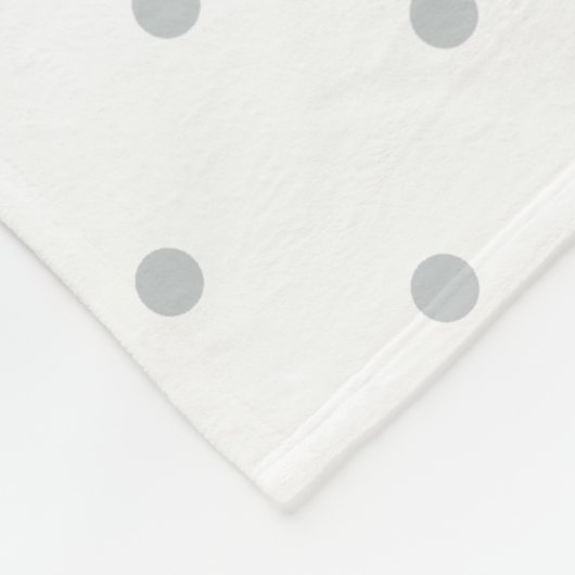 クリックカスタマイズグレーが色に変わる フリースブランケット (角)