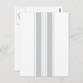 クリックカスタマイズグレーが色に変わる ポストカード (正面/裏面)