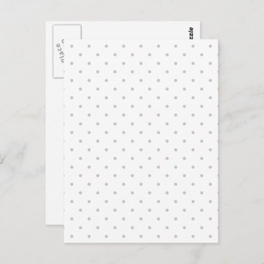 クリックカスタマイズグレーが色に変わる ポストカード (正面/裏面)