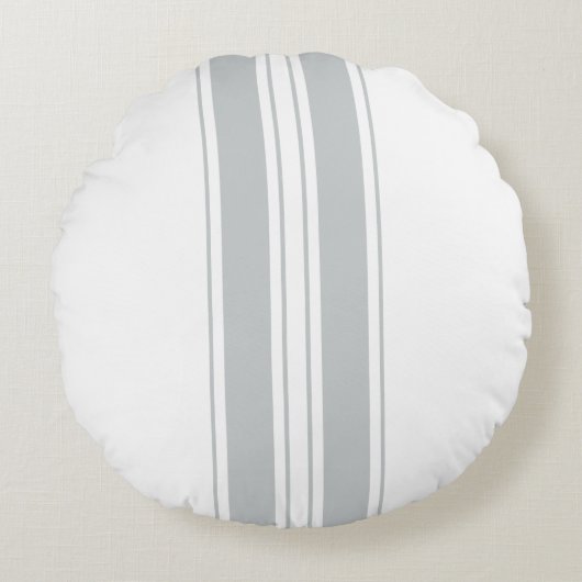 クリックカスタマイズグレーが色に変わる ラウンドクッション (正面)