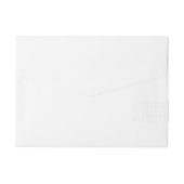 クリックカスタマイズグレーが色に変わる ラップアラウンド宛名ラベル (裏面)