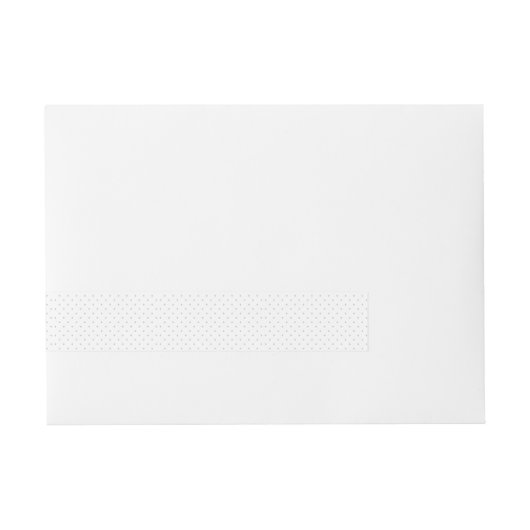 クリックカスタマイズグレーが色に変わる ラップアラウンド宛名ラベル (正面)