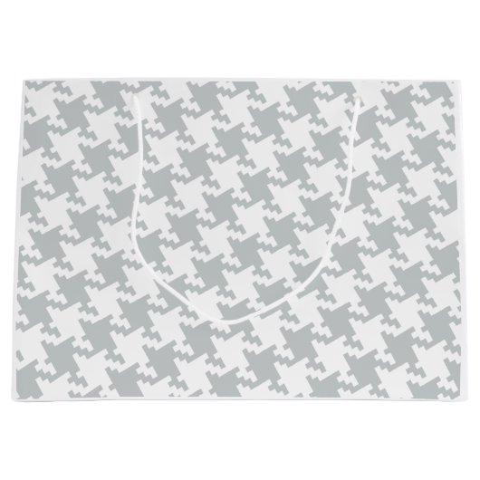 クリックカスタマイズグレーが色に変わる ラージペーパーバッグ (正面)