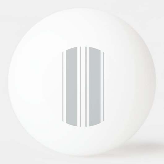 クリックカスタマイズグレーが色に変わる 卓球ボール (正面)
