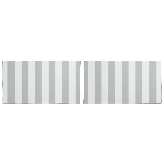 クリックカスタマイズグレーが色に変わる 枕カバー (正面-セット)