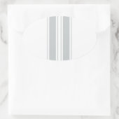 クリックカスタマイズグレーが色に変わる 楕円形シール (バッグ)