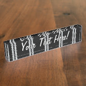 クリックカスタマイズグレーをカラーに変更するには デスクネームプレート (側面)