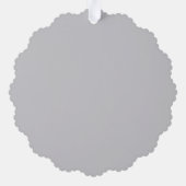 クリックカスタマイズ自分で変更する オーナメントカード (裏面)