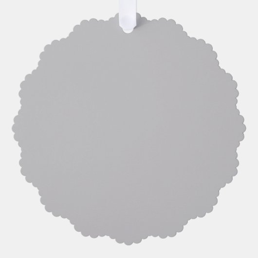 クリックカスタマイズ自分で変更する オーナメントカード (正面)