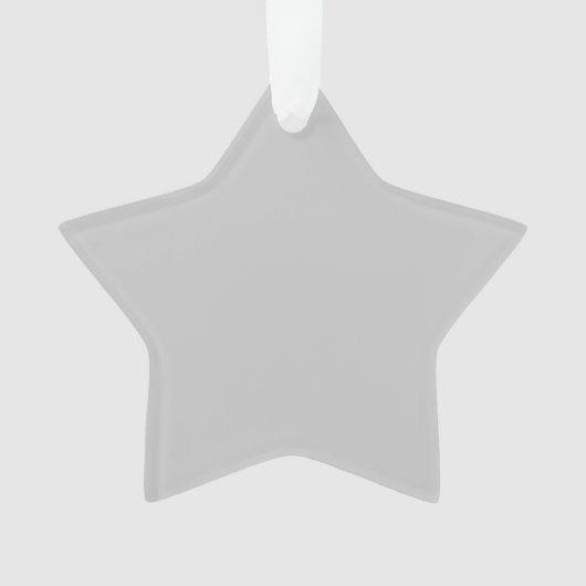 クリックカスタマイズ自分で変更する オーナメント (正面)