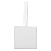 クリックカスタマイズ自分で変更する キューブオーナメント (正面)