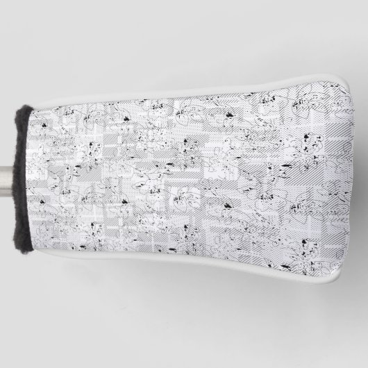 クリックカスタマイズ自分で変更する ゴルフヘッドカバー (正面)