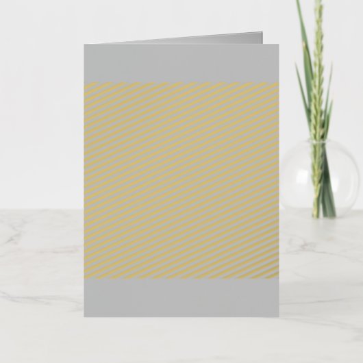 クリックカスタマイズ自分で変更する 箔グリーティングカード (正面)