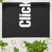 クリックベイト。 キッチンタオル (折り畳み)