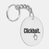 クリックベイト。 キーホルダー (正面左)