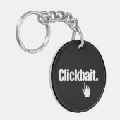 クリックベイト。 キーホルダー (正面左)