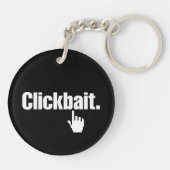 クリックベイト。 キーホルダー (裏面)