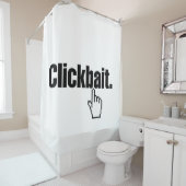 クリックベイト。 シャワーカーテン (インサイチュ)