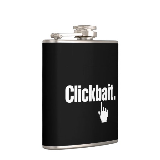 クリックベイト。 フラスク (右)