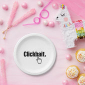 クリックベイト。 ペーパープレート (パーティー)