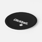 クリックベイト。 ペーパープレート (アングル)